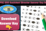 BPSC DSO Pre Answer Key 2025