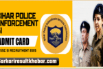 BPSSC Enforcement SI Admit Card 2025