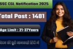 BSSC CGL Online Recruitment 2025