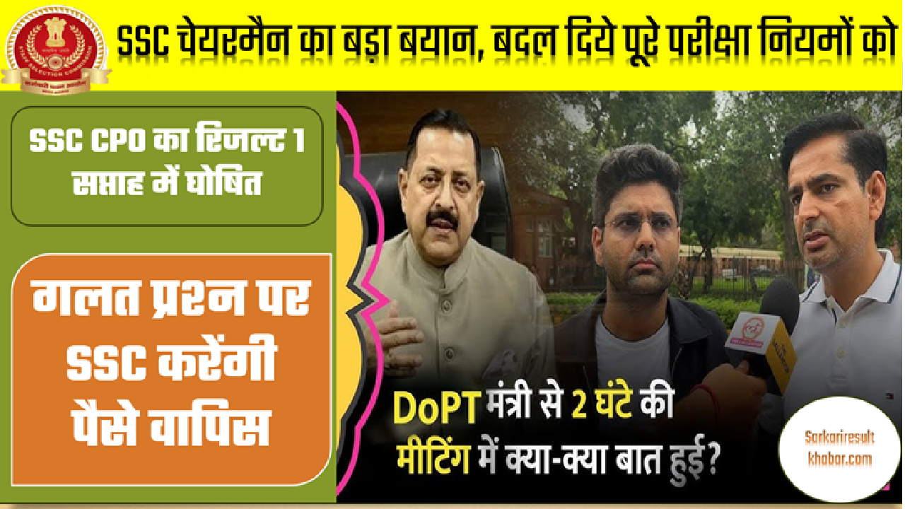 SSC Exam Protest 2025